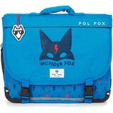 Pol Fox Šolska torba CARTABLE WONDER FOX BLUE 38 CM Modra | Shoptok.si