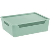 Tontarelli škatla/zaboj Bella 36X2/8X11 cm (XXL), žajbljevo zelena, 3462938 | Shoptok.si