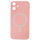 silikonska futrola magsafe color iphone 16 bebi roze