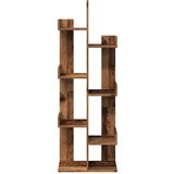 vidaXL Knjižna omara starinski les 48x25,5x140 cm iverna plošča | Shoptok.si