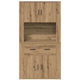  Highboard hrast artisan 80 x 33 x 150 cm Konstruirano drvo | shoptok.hr