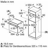 Bosch HBG3720B3 Exclusiv Serie 4 Vgradna pecica crna, Piroliza, Air Fry | Shoptok.si