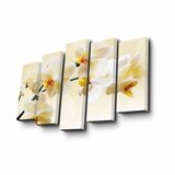 Wallity 5PUC-140 multicolor decorative canvas painting (5 pieces) | Eponuda.com