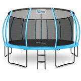  INLEA ULTIMATE Jump Trampolin 500 cm s unutarnjom zaštitnom mrežom – svijetlo plava | shoptok.hr