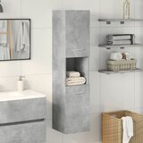 Maison Chic Kopalniška viseča omarica - Kopalniške omarice betonsko siva 30x30x130 cm inž. les, (21795055) Cene