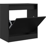 Furnova Omarica za čevlje črna 60x34x63,5 cm inženirski les, (21955642) | Shoptok.si