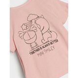 Sinsay Pamučna majica s printom Mini Smiley | shoptok.hr