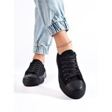 Shelvt Women's black platform sneakers Cijene
