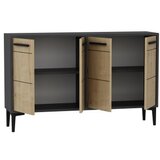 Hanah home TV polica Stria Anthracite Sapphire Oak | ePonuda.com