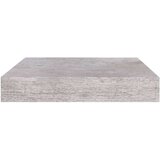 vidaXL Plutajuća zidna polica siva boja betona 23 x 23,5 x 3,8 cm MDF | shoptok.hr