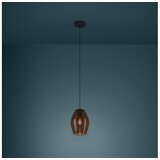 Eglo 390159 - visilica na sajli estanys 1xE27/40W/230V braon | Eponuda.com