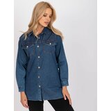 RUE PARIS Shirt-RO-KS-GMK-4008.62-dark blue | Shoptok.si