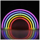  LED neonska zidna dekoracija RAINBOW LED/3W/3xAA USB višebojna | Eponuda.com