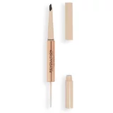 Revolution Fluffy Brow Filter Duo - Ash Brown