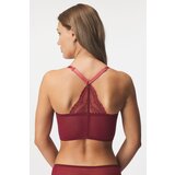 Gossard Nepodložen modrček Superboost Lace Cranberry | Shoptok.si
