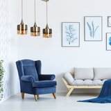 Opviq sahra 3 Lü Sıralı Sarkıt eskitme vintage chandelier | ePonuda.com