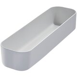 iDesign Siva škatla za shranjevanje Eco Bin, 36,58 x 9,14 cm | Shoptok.si