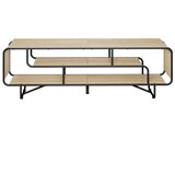  TV stalak 140 x 36 x 45 cm Hrast sonoma Konstruirano drvo - Hrast sonoma 140 x 36 x 45 cm | shoptok.hr