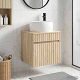  Umivaonik s policom za zid Hrast sonoma 49 x 44,5 x 66 cm | shoptok.hr