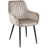  SOLDEN stolica - tamnobež baršun / crne noge x 1 | shoptok.hr