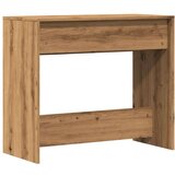 vidaXL Konzolna mizica artisan hrast 89x41x76,5 cm inženirski les | Shoptok.si