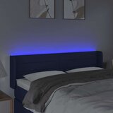  Uzglavlje plavo 147x16x78/88 cm od tkanine | shoptok.hr