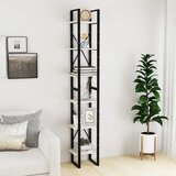 vidaXL Visoka omara bela 40x30x210 cm trdna borovina Cene