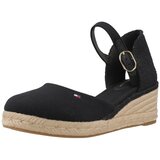 Tommy Hilfiger Espadrile Sandalias Mujer Modèle Fw0fw09233 Črna Cene