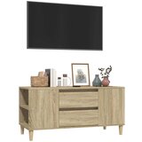 TV ormarić boja hrasta sonome 102x44 5x50 cm konstruirano drvo | shoptok.hr