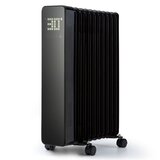 Klarstein Sanford Smart, uljni radijator, 2500 W, Crna | shoptok.hr