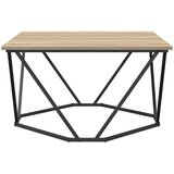  Kava Stol Sonoma hrast 80 x 80 x 45 cm Inženjerska drva i čelik | Eponuda.com