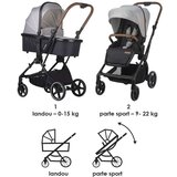 Coccolle Otroški voziček 2v1 Saliara Greystone | Shoptok.si