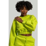 STRIX Ženska cropped dukserica Lunar Chartreuse | Eponuda.ba