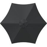  Vrtni suncobran 270 x 270 cm Poliester Pravokutni Antracit | shoptok.hr