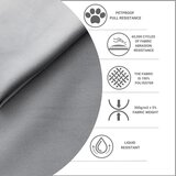 Maison de Rêve Sivi tapecirani bračni krevet s prostorom za odlaganje s podnicom 140x200 cm Noto – | shoptok.hr