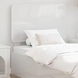 vidaXL uzglavlje s uzglavljem sjajno bijelo 90 cm konstruirano drvo | shoptok.hr