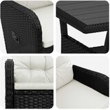  set za objedovanje 3 pcs Crna i krem-bijela poliratan | Eponuda.com