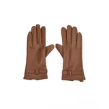 Orsay Brown women's gloves - Women's