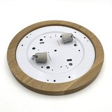  Brilagi - LED stropna svetiljka BELLADONNA 2xE27/15W/230V, prečnika 40 cm, krem/hrast | Eponuda.com