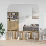  Vrata za pse s postoljem 4 pcs Hrast artisan 80 x 60 cm | shoptok.hr