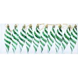 vidaXL Dekoracija božičnega drevesa 40 pcs Zelena | Shoptok.si