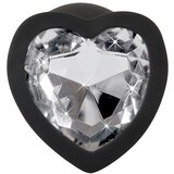 You2Toys Silicone Plug Heart Black | shoptok.hr