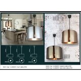 Mitea Lighting M441-40 visilica hrom 1xE27 Max.60W/220V | ePonuda.com