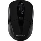 Canyon MSO-W6, 2.4GHz wireless optical mouse with 6 buttons, DPI 800/1200/1600, Black, 92*55*35mm, 0.054kg | Eponuda.ba