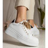 Gemre Black and white sneakers adorned with a butterfly with rhinestones Kariba | shoptok.hr