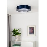  Duolla - LED plafonska svetiljka ROLLER LED/24W/230V prečnika 45 cm plava/srebrna | Eponuda.com