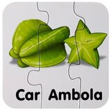  Edukativne puzzle - voće na engleskom | shoptok.hr