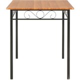  Blagovaonski stol smeđi 120 x 70 x 75 cm MDF | shoptok.hr