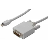 MINI-DISPLAYPORT / DVI-KABEL,2m, bijeli