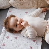 BabyOno Tetra plenice Muslin Medo, roza | Shoptok.si